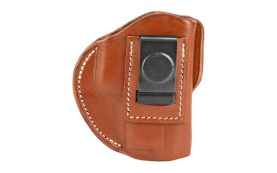 1791 Gunleather 4 Way IWB / OWB Size 5 Right Hand Holster in Classic Brown is made of leather